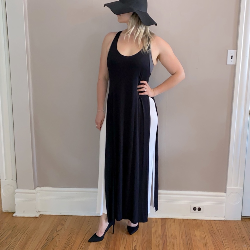 Vida Clothing Womens Long Black Maxi Dress (Large)